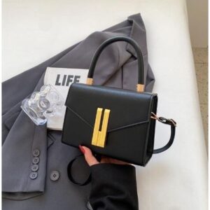 Women's leather locking waterproof crossbody bag Shoulder bag handbag