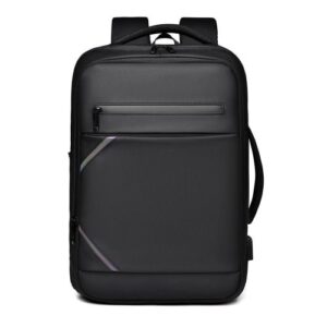 Mens Leather Backpack ELEGANT Laptop Travel