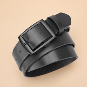 Men’s Black Leather Belt