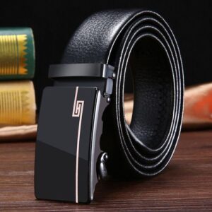 Men’s Dark Brown Pin Buckle Belt